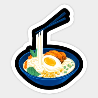 Ramen Noodle by Cindy Rose Studio Sticker